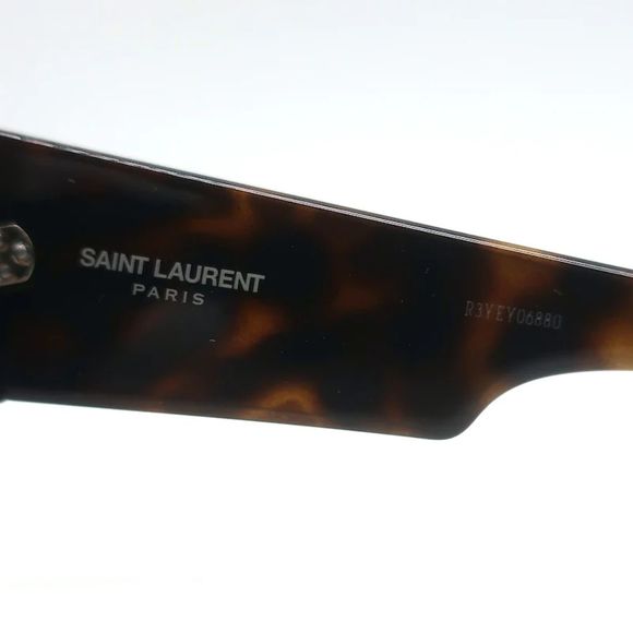 Saint Laurent SL 73 Oversize Cat Eye Sunglasses Tortoise Shell - Picture 5 of 7